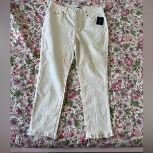 Crown & Ivy White Jeans